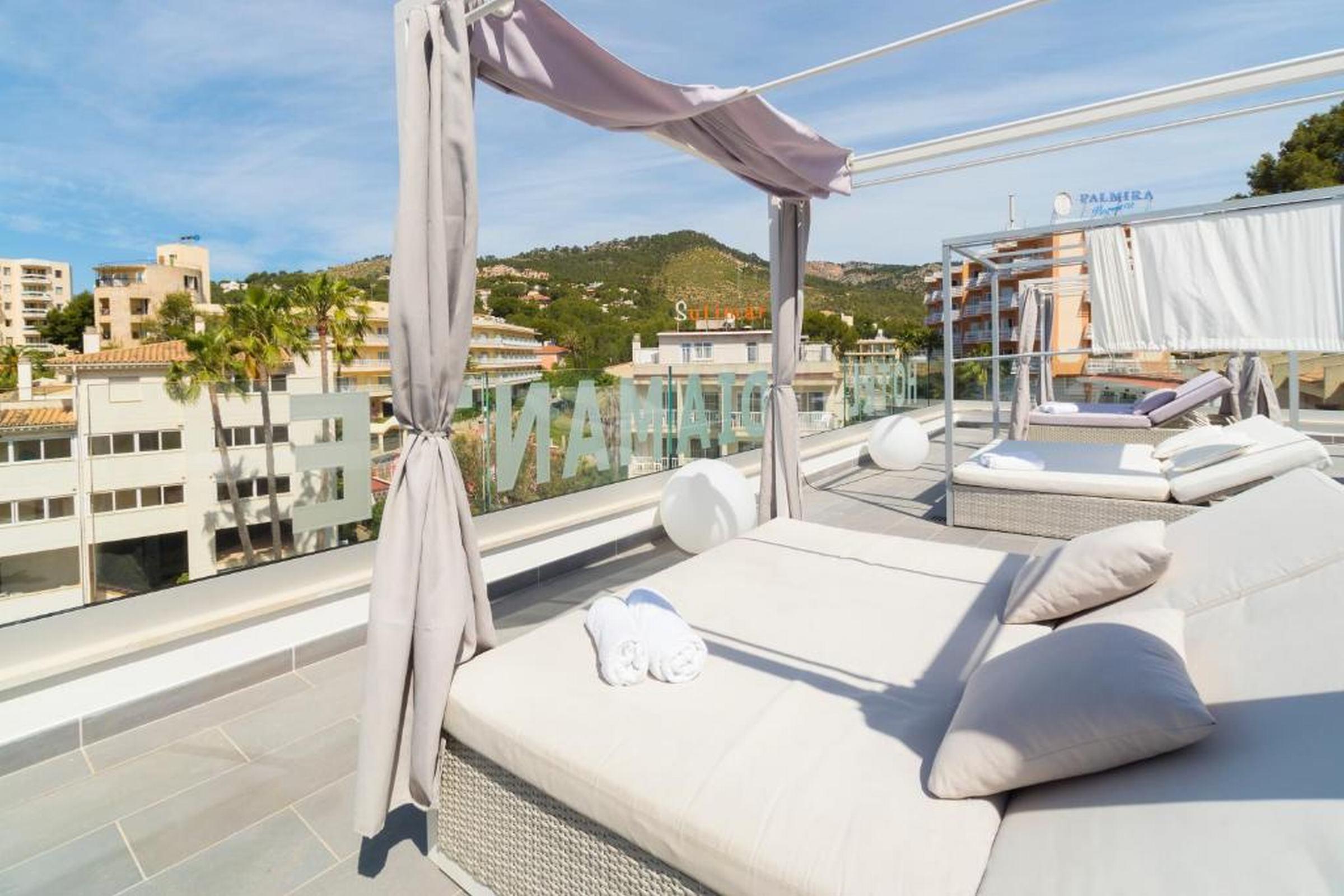 Hotel Diamante Peguera Bagian luar foto