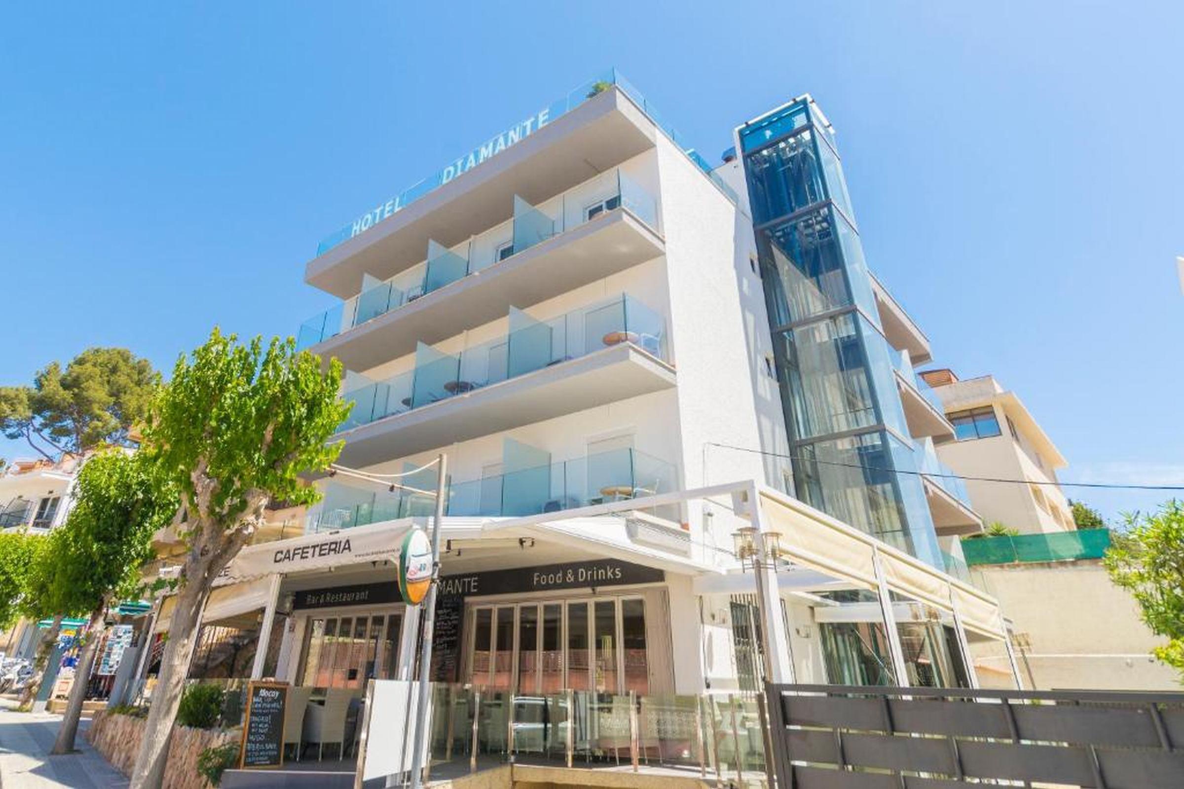 Hotel Diamante Peguera Bagian luar foto