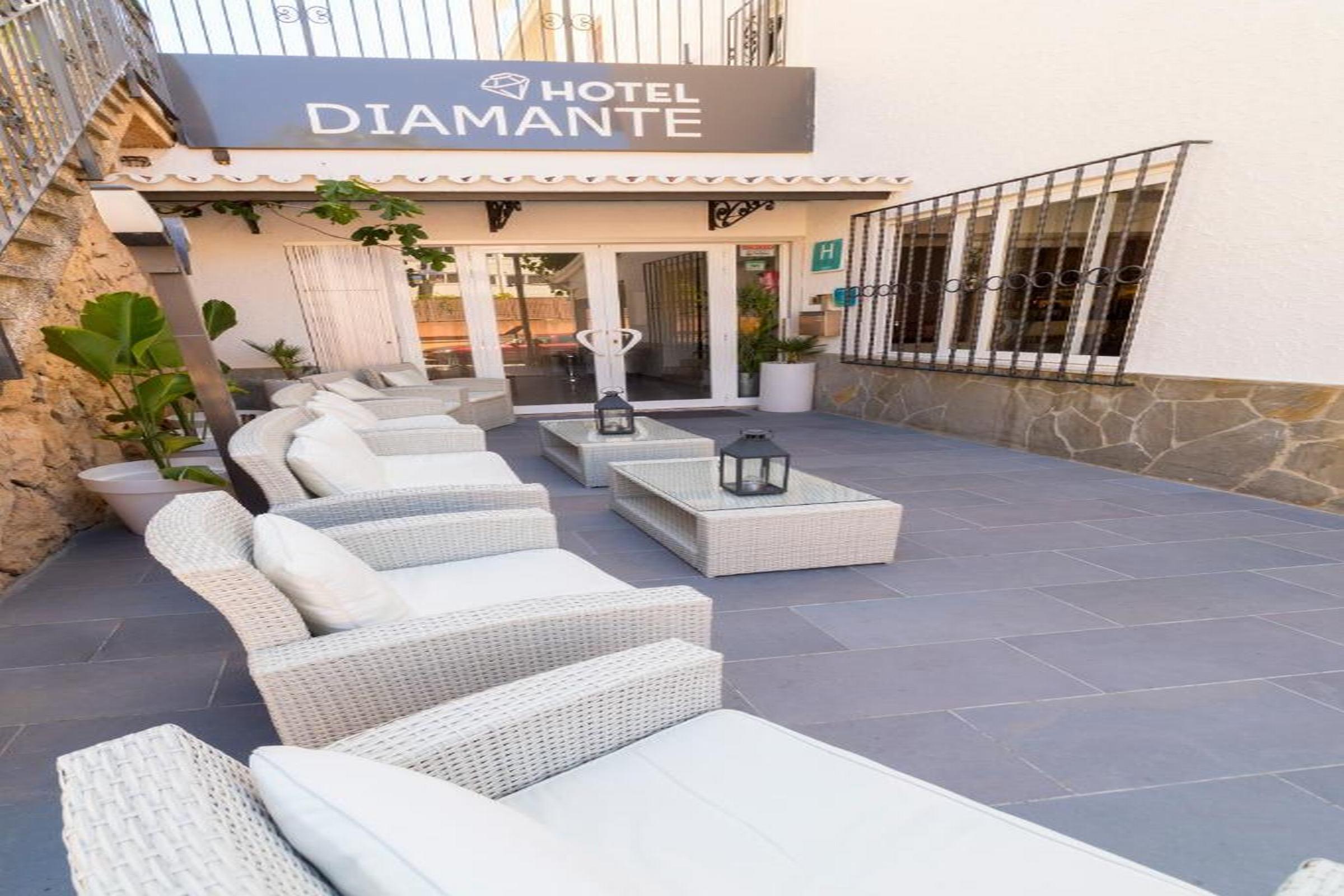 Hotel Diamante Peguera Bagian luar foto