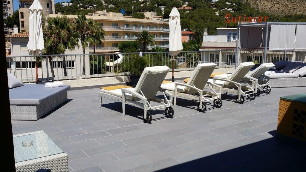 Hotel Diamante Peguera Bagian luar foto